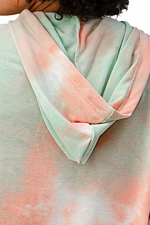 Cozy Tie-Dye Lounge Set with Hoodie