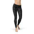 Black Leopard Spots Leggings